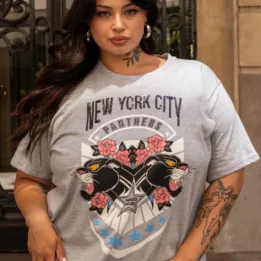 Remera Bordada "Panthers"