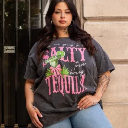 Remera Estampada "Salty Tequila" Nevada